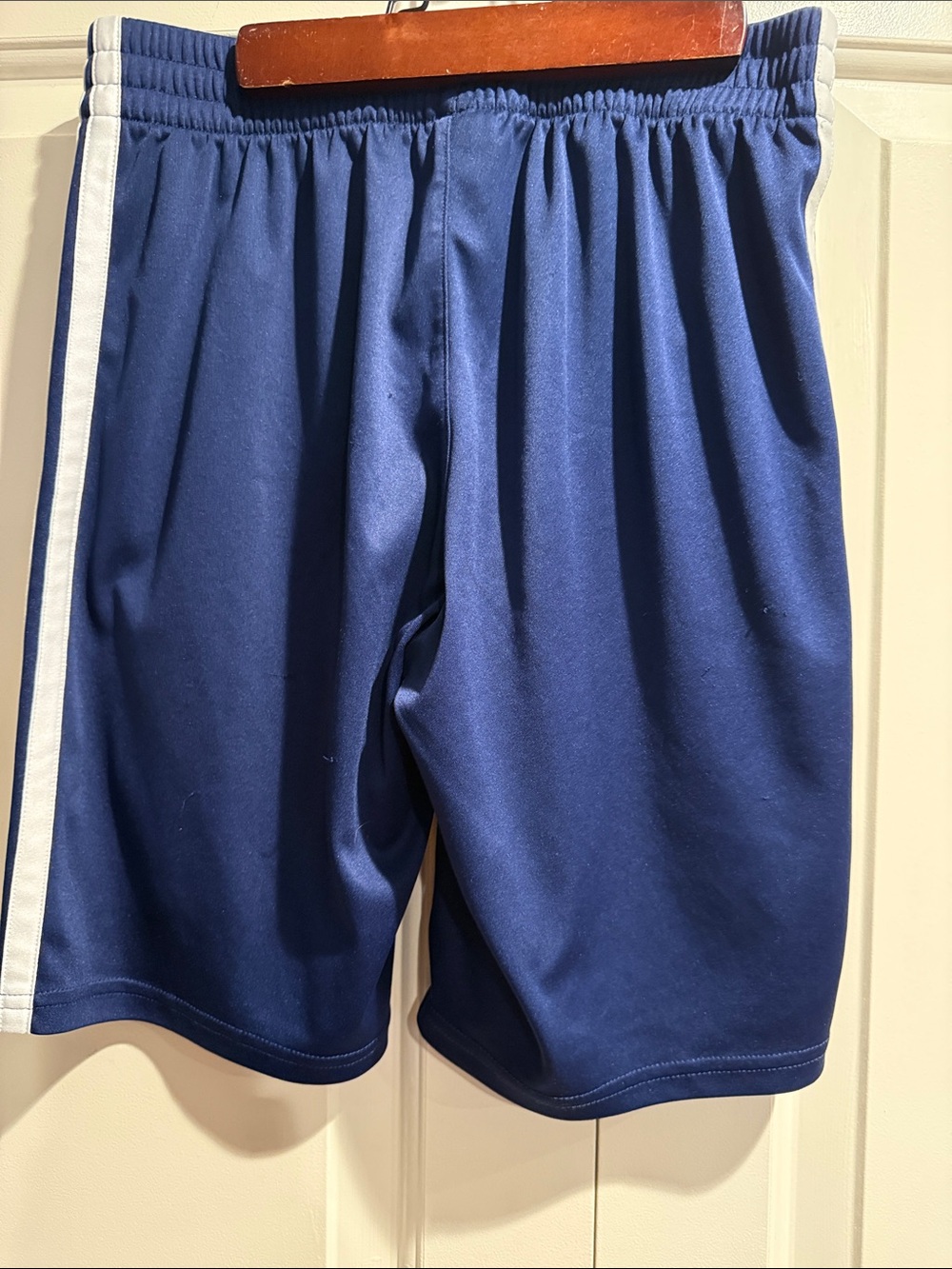 Bundle For Cyndi 2 adidas Boys Athletic Shorts in Gray & Blue sz L - Picture 9 of 10